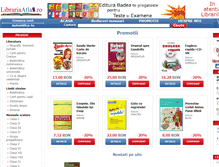 Tablet Screenshot of librariaatlas.ro